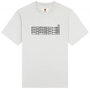 Футболка Aimé Leon Dore x Porsche Racing Silver Mix