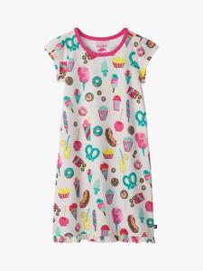 Ночная сорочка с рюшами для детей "Carnival Treats" Hatley, Tender Yellow