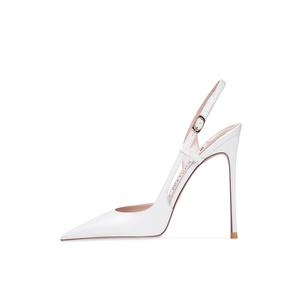 CHUYANG Туфли на высоком каблуке женские белые
