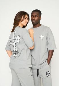 Футболка с принтом ESTABLISHED Multiply Apparel, темно-серый