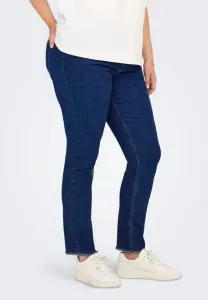 Джинсы carhush средней длины с зауженным кроем Only Carmakoma, Dark Blue Denim