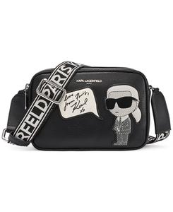 Сумка через плечо Maybelline KARL LAGERFELD PARIS, Black/Silver