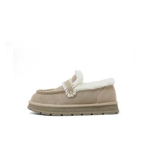 Женские теплые короткие зимние ботинки COMELY, Apricot