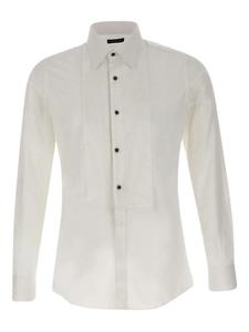 Хлопковая рубашка Carlo Pignatelli, белый