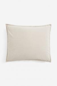 Мягкая наволочка H&M, бежевый