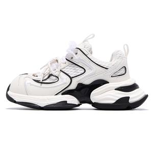 BDED Женские легкие массивные кроссовки на низком ходу черно-белые, цвет Black White