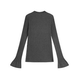 ELLE Свитер женский темно-серый полуводолазка Moderate Base Layer