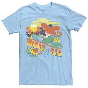 Мужская футболка Disney The Little Mermaid Ariel Under The Sea Tee