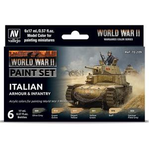 Фигурки Italian Armour & Infantry (6)