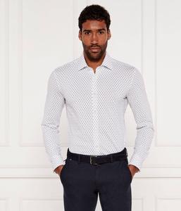 Рубашка p-hank-kent-c1-222 Slim fit Boss, белый