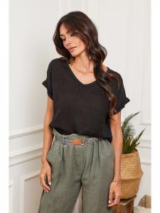 Футболка La Compagnie Du Lin, черный