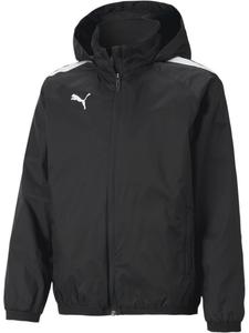 Тренировочная куртка "TeamLIGA All Weather Jacket Jr" черного цвета Puma