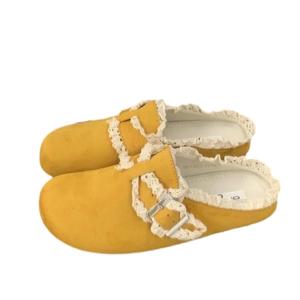 GULIA Женские закрытые тапочки Ленивый желтый, цвет Lazy Yellow