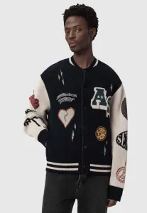 Куртка-Бомбер chase Allsaints, Black Ecru White
