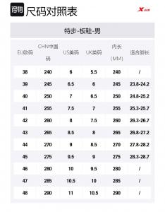 XTEP Мужские кроссовки Air Force One Slip Resistant Shock Absorbers Low Top Skateboard Shoes Water Wave Blue