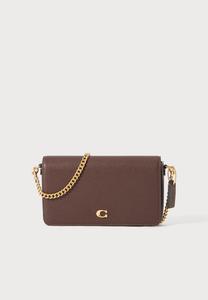 Сумка кросс-боди COACH MILA CROSSBODY BAG WITH SIGNATURE CANVAS, Maple/Dark Brown