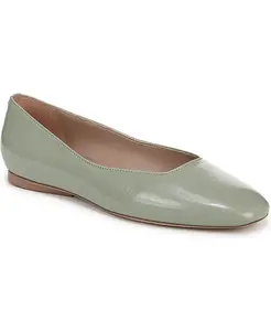 Челси балетки с квадратным носком Naturalizer, зеленый
