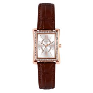 KANGOL Часы Women's Watch, Mother of Pearl Watch Dial Brown[Custom Box+Imported Movement]