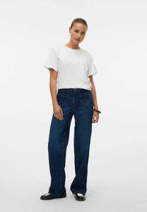 Джинсы свободного кроя WEIT GESCHNITTEN VMTESSA HOHE TAILLE BEINSCHNITT Vero Moda, цвет Dark Blue Denim