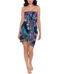 Накидка Miraclesuit  Scarf Pareo Cover Up Miraclesuit, черный