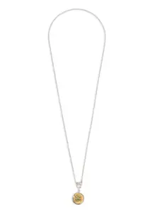 Колье с подвеской в виде Пегаса Obsidian, серебристый