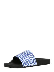 HUGO Мюли 'Timein' в синем цвете