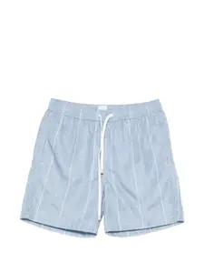 Полосатые плавательные шорты Eleventy, синий