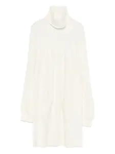 Шерстяное платье Liu Jo, белый
