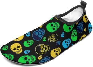 Водные тапочки Быстросохнущие акваноски для пляжа, плавания, серфинга, йоги и тренировок Woezkex, Pattern348