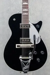Gretsch G6128T-GH Джордж Харрисон подпись Duo Jet с Bigsby, черный