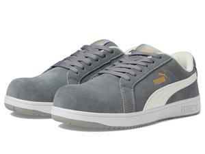 Кроссовки PUMA Safety Iconic Suede Low ASTM SD, серый/белый
