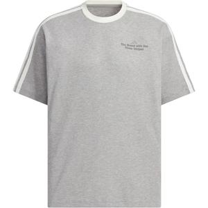 Adidas Футболка мужская M Heather Gray/Jade White