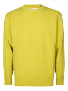Свитер с круглым вырезом Amaranto, желтый