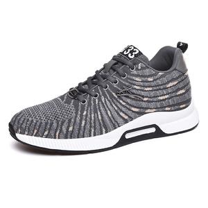 Низкие повседневные кроссовки с амортизацией и воздухопроницаемостью для мужчин King Jinmai, Gray