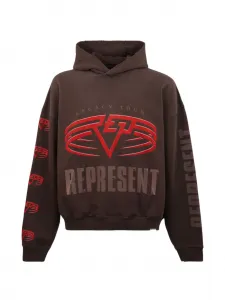 Худи Legacy Tour Represent, коричневый