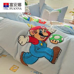 FUANNA Комплект постельного белья 1.5м, простыня, размер 150x200 см