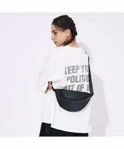 Сумка через плечо из натуральной кожи на молнии Abahouse Lastword, цвет Black