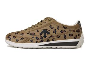 Cron Racer Jaguar, винтажный стиль Износостойкие и легкие низкие кроссовки для скейтбординга унисекс DESCENTE, темно-коричневый