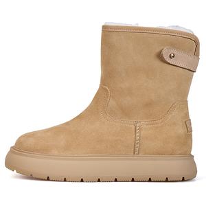 Термические утепленные ботинки для увеличения роста Mid Calf Snow для женщин Joy&Mario, хаки