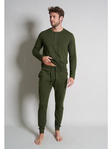 Tom Tailor Длинные брюки Cansas однотонного темно-зеленого цвета