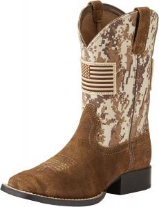 Детские вестерн-бутсы Ariat Patriot, песочный