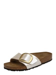 BIRKENSTOCK Сандалии T-Bar 'Madrid S' в бежевом цвете