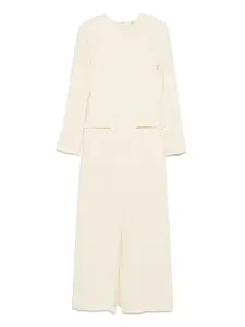 Платье макси с карманом TOTEME, нейтральный