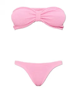 Тина в бикини Hunza G, розовый