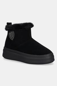 Замшевые зимние ботинки EMERY Blauer, черный