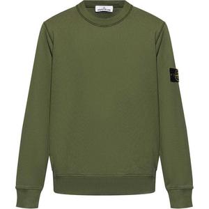 Свитшот унисекс зеленый Stone Island, зеленый