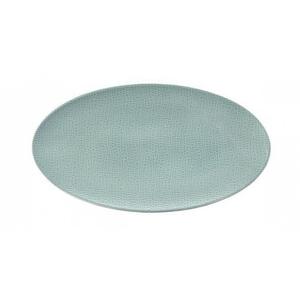 Life Fashion - Тарелка сервировочная Green Chic овальная 33x18 см Seltmann Weiden, белый/зеленый
