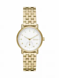 Женские аналоговые часы Skage из нержавеющей стали SKW3102 Skagen, цвет Gold