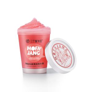 Морская соль контроль жира пушистые, стойкий аромат шампунь, легкий шампунь 280г Three Trolls