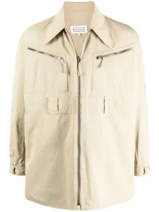 Спортивная куртка на молнии MAISON MARGIELA, нейтральный